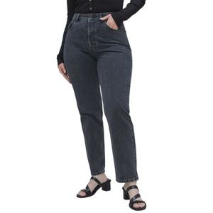 Everlane The Curvy 90’s Cheeky Straight Jean in Black Size 32 Crop